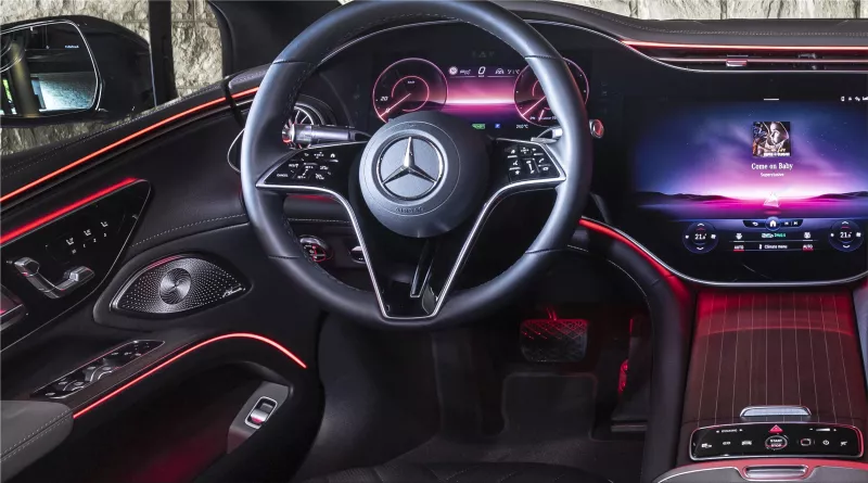 Mercedes-Benz EQS electric car