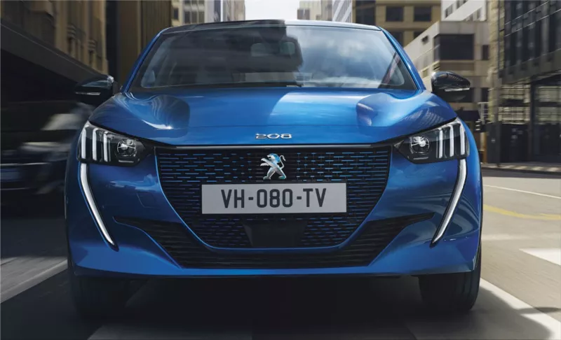 Peugeot e-208 electric car