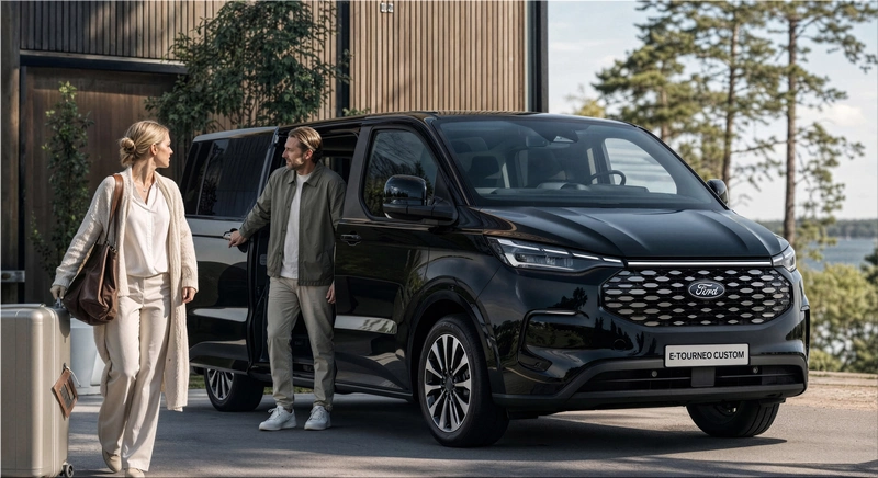 2027 Ford E-Tourneo Custom Titanium X