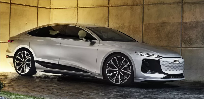 Audi A6 e-tron electric car
