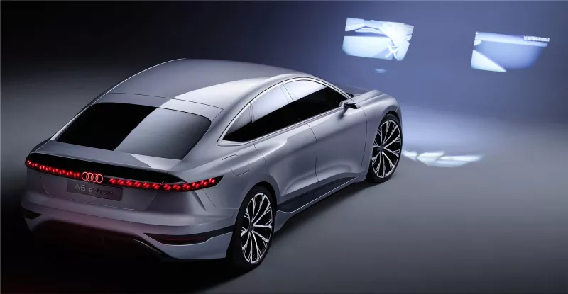 Audi A6 e-tron electric car
