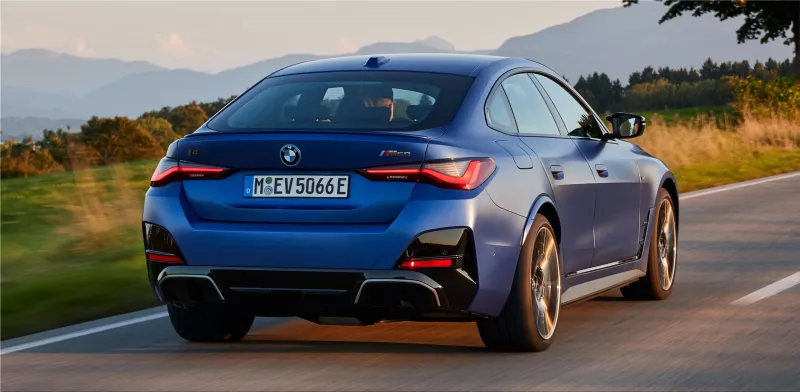 BMW i4 electric sedan