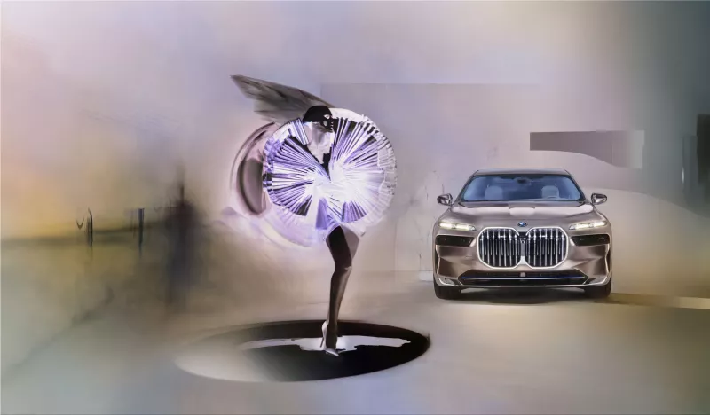 BMW i7 electric car