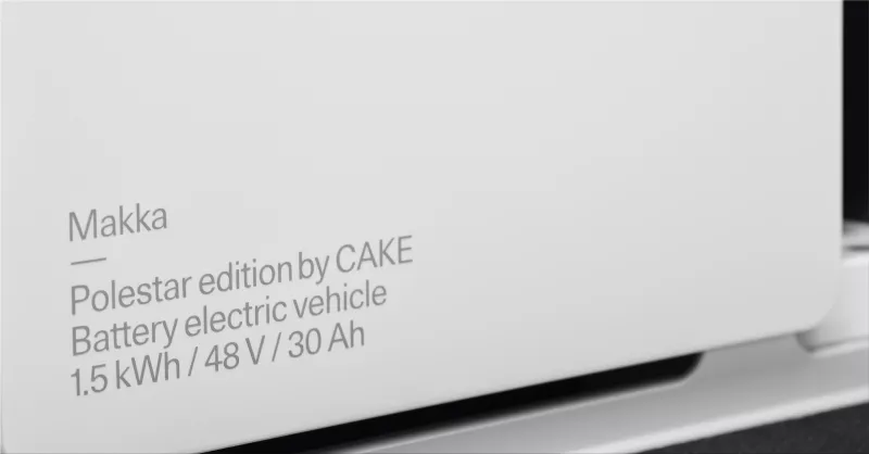 CAKE Makka Polestar electric scooter
