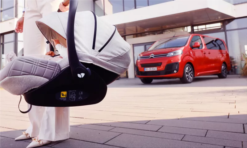 Electric cars are a safe place for babies and toddlers to nap.