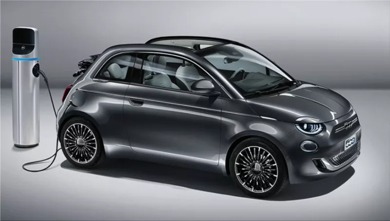 Fiat 500e electric car