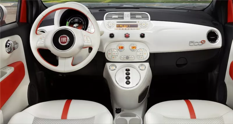 Fiat 500e electric city car