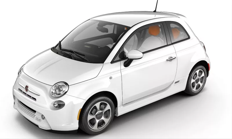 Fiat 500e electric city car