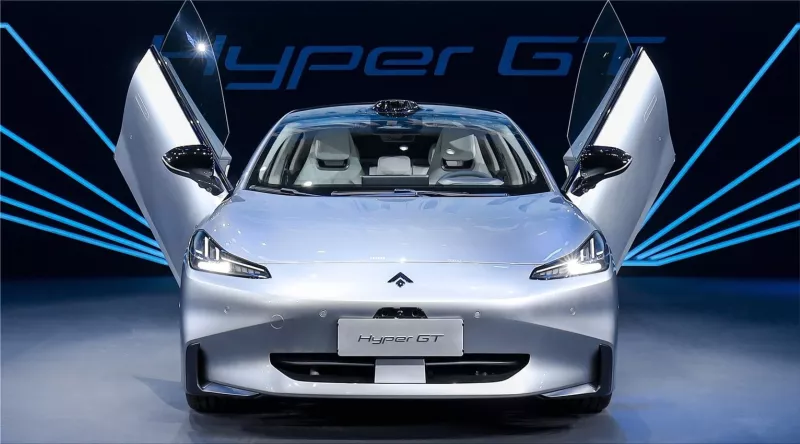 GAC Aion Hyper GT electric sports car