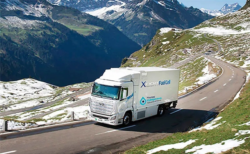 Hyundai XCIENT Fuel Cell heavy electric truck