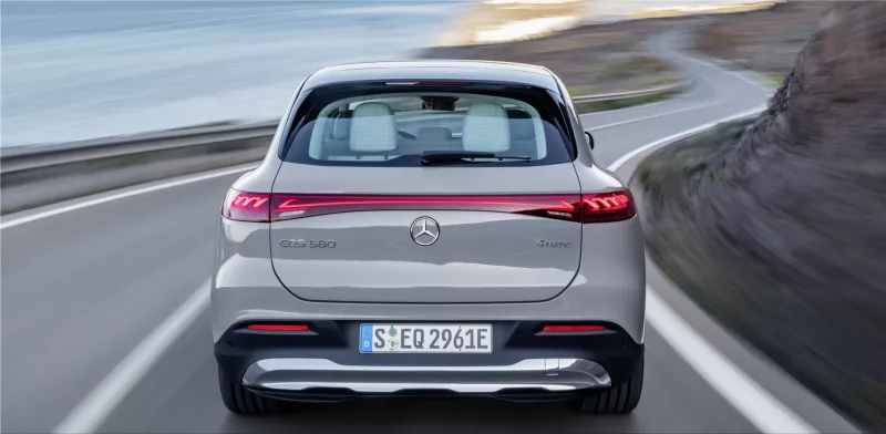 Mercedes-Benz EQS electric SUV for emission-free transportation