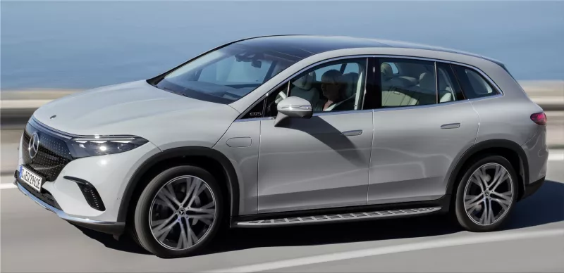 Mercedes-Benz EQS electric SUV presents real solutions for emission-free transportation