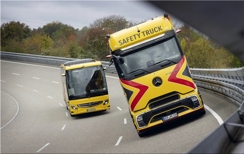 Mercedes-Benz eActros 600 Safety Truck