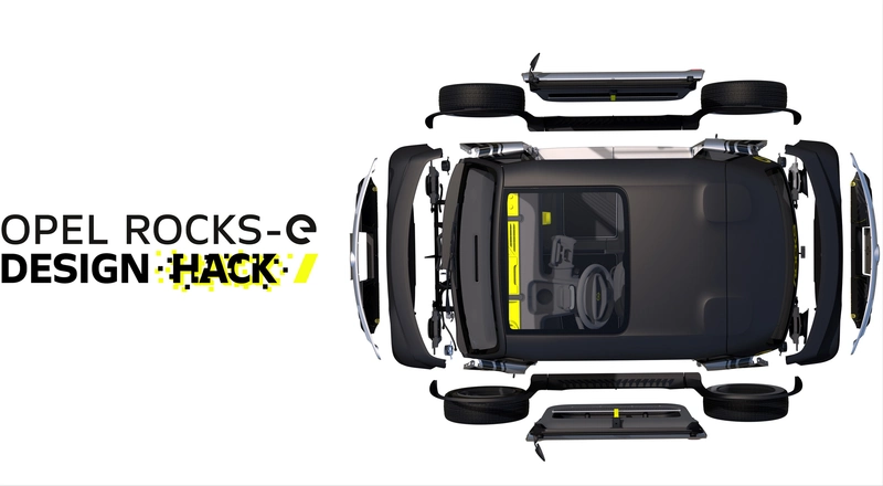 Opel Rocks-e electric car