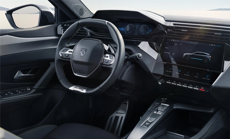 Peugeot e-308 electric sedan