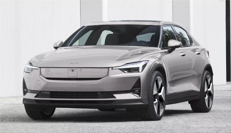 Polestar 2 compact luxury electric car 2024