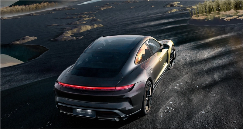 Porsche Taycan Turbo S Celestial Jade