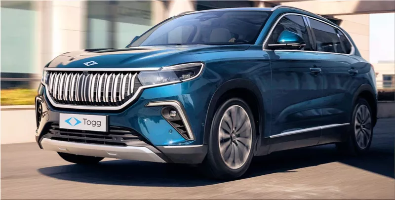 Togg T10X electric SUV