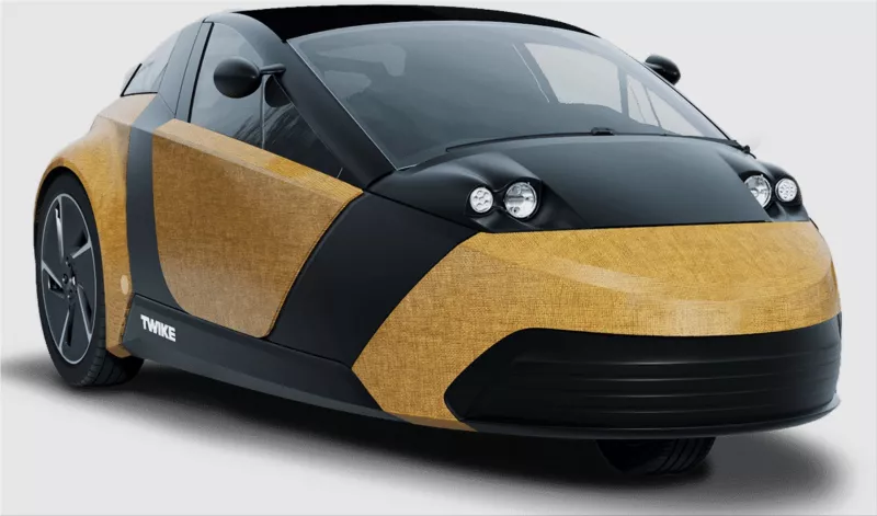 Twike 5 is a special three-wheeled electric vehicle