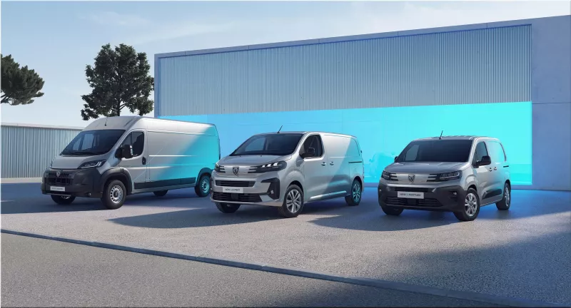 Peugeot electric van