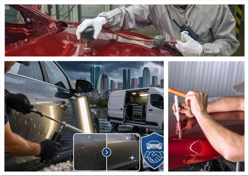 Hail Damage Repair In Houston