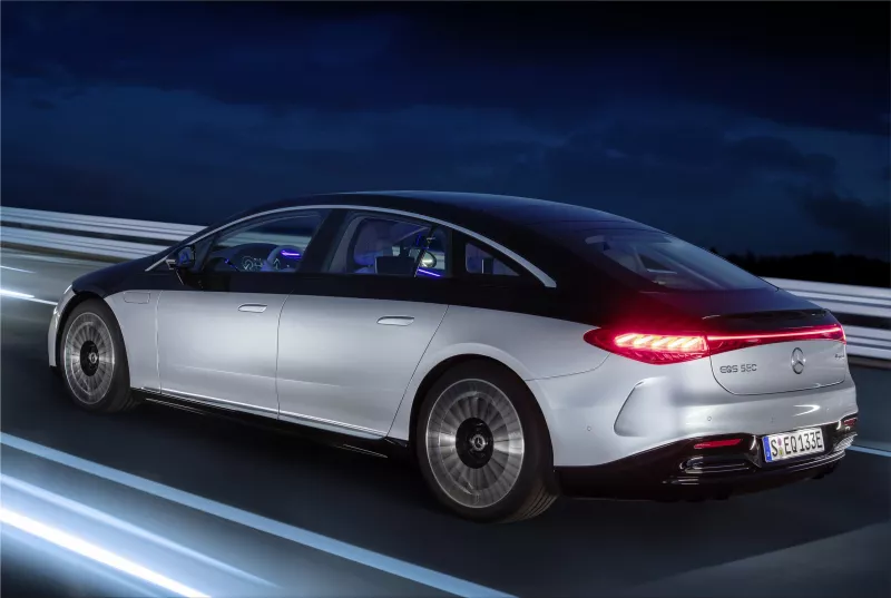 Mercedes-Benz EQS 450+ electric car