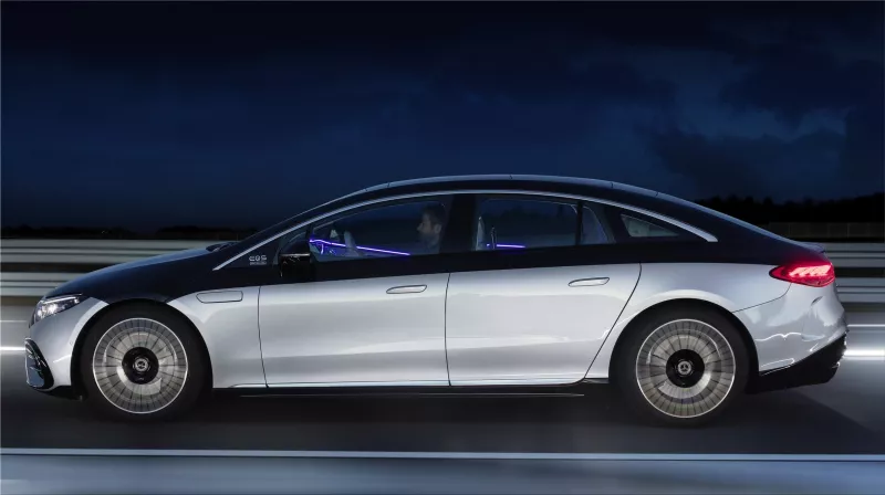 Mercedes-Benz EQS 450+ electric car