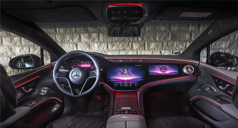 Mercedes-Benz EQS electric car