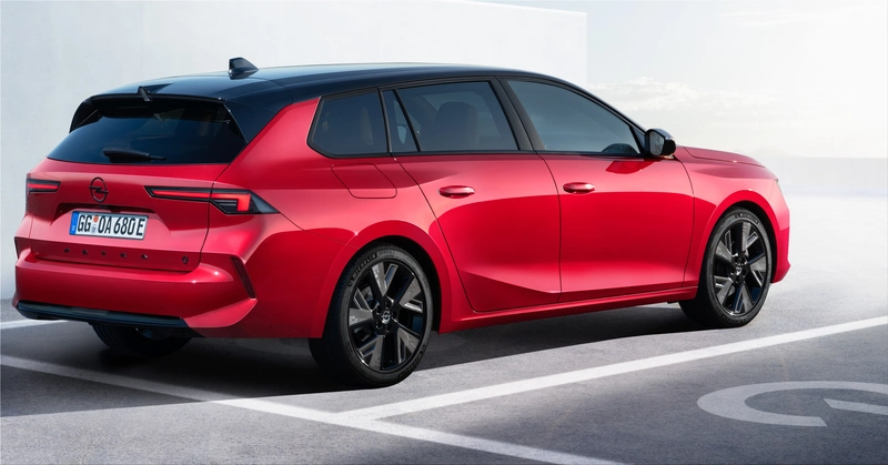 Opel Astra Electric car