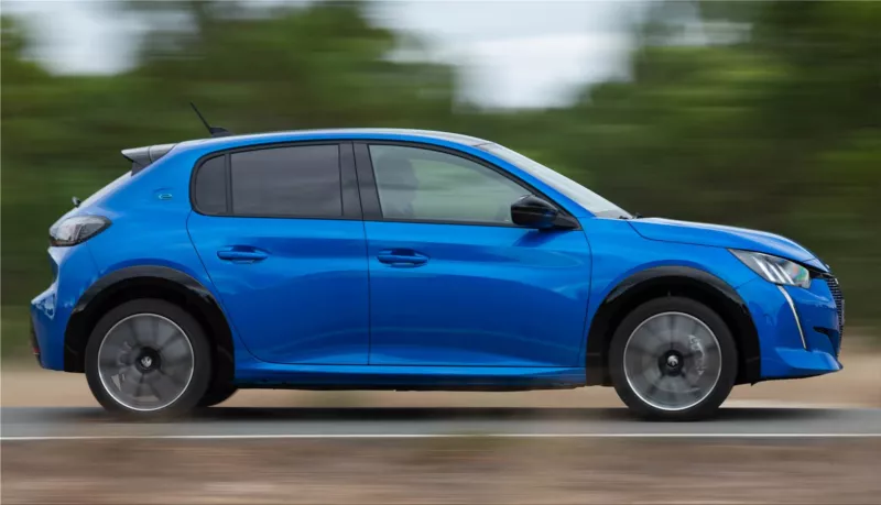 Peugeot e-208 electric car