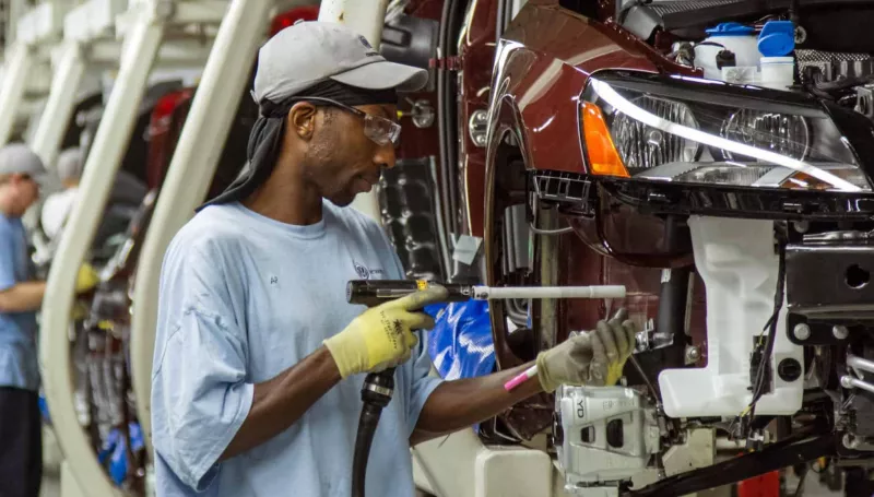 American auto employees
