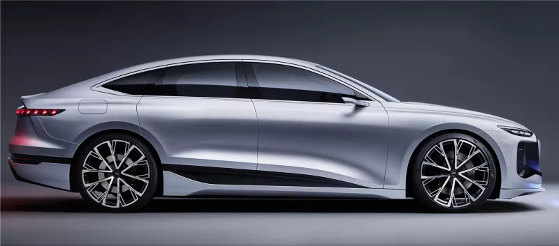 Audi A6 e-tron electric car