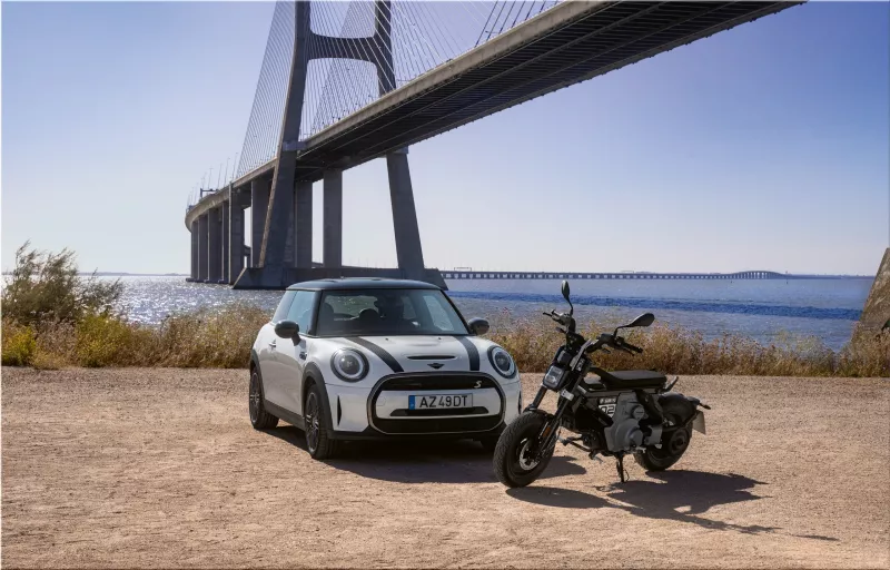 BMW CE 02 electric scooter