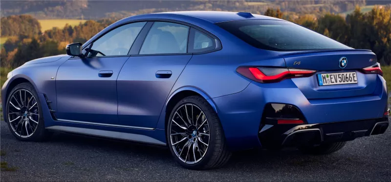 BMW i4 all-electric sedan