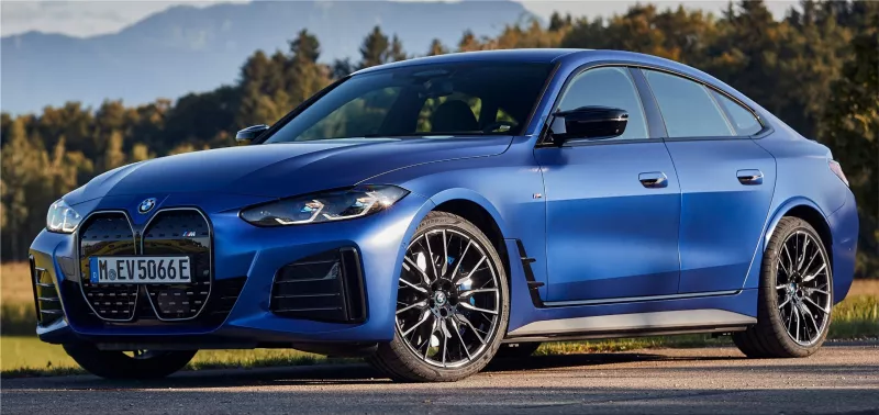 BMW i4 electric car
