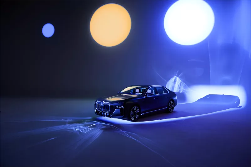 BMW i7 electric car