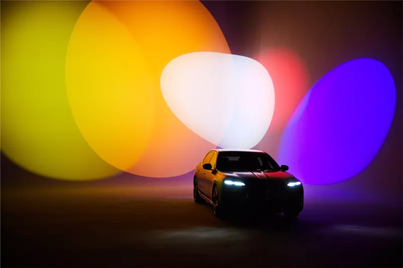 BMW i7 electric car