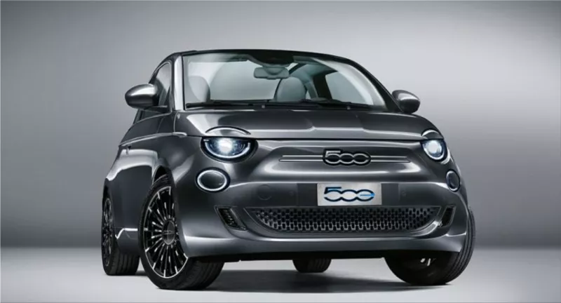 Fiat 500e electric city car