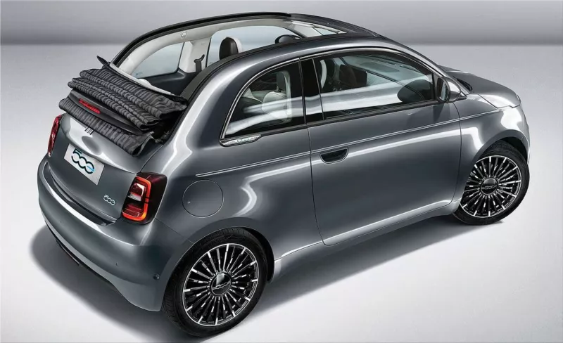 Fiat 500e electric city car