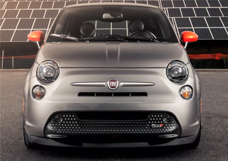 Fiat 500e electric car