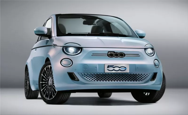 Fiat 500e electric car