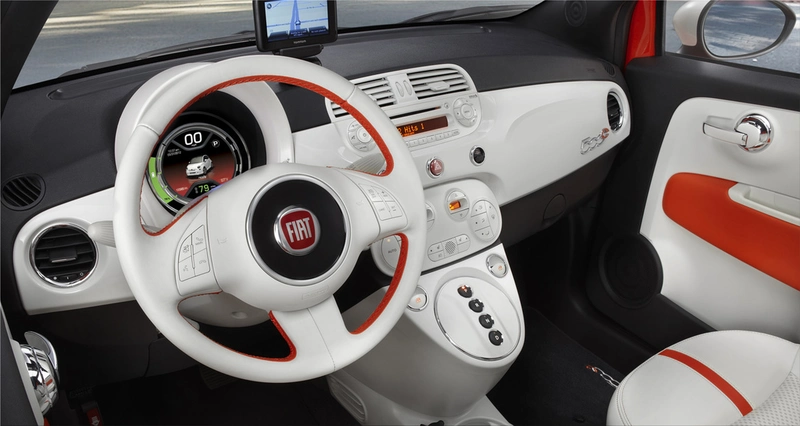Fiat 500e electric car