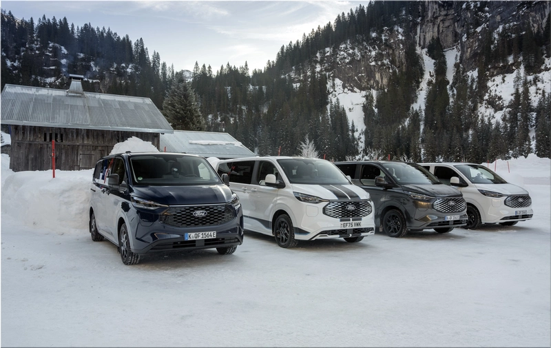 Ford E-Transit Custom AWD 2026