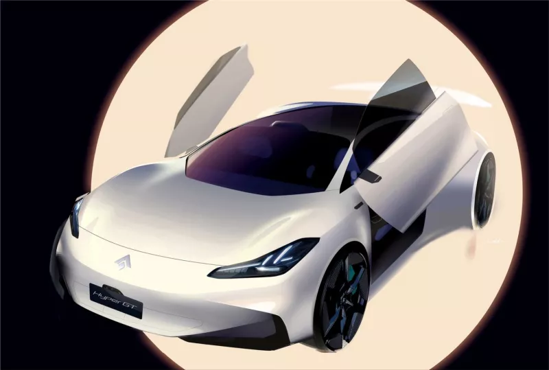 GAC Aion Hyper GT electric sports car