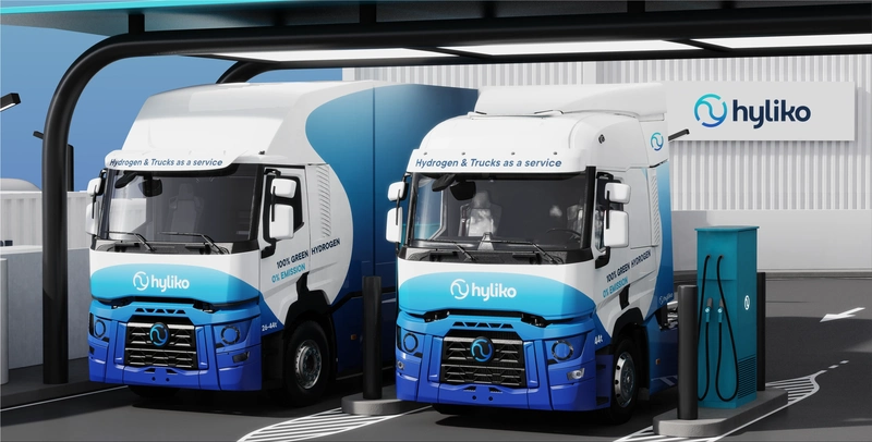 Hyliko fuel cell trucks
