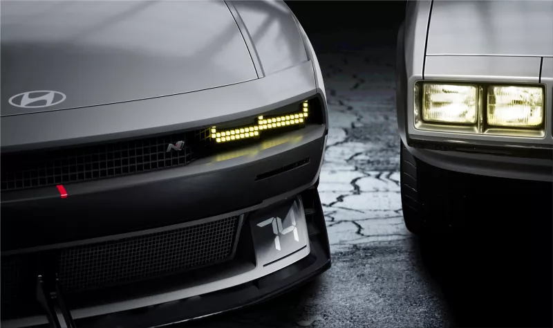 Hyundai N Vision 74 electric car