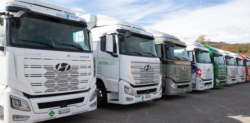 Hyundai XCIENT Fuel Cell heavy electric truck