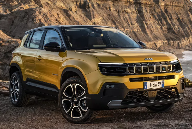 Jeep Avenger off-road electric SUV