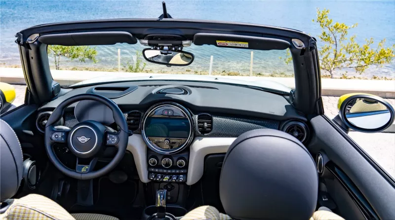MINI Cooper SE Cabriolet electric convertible car