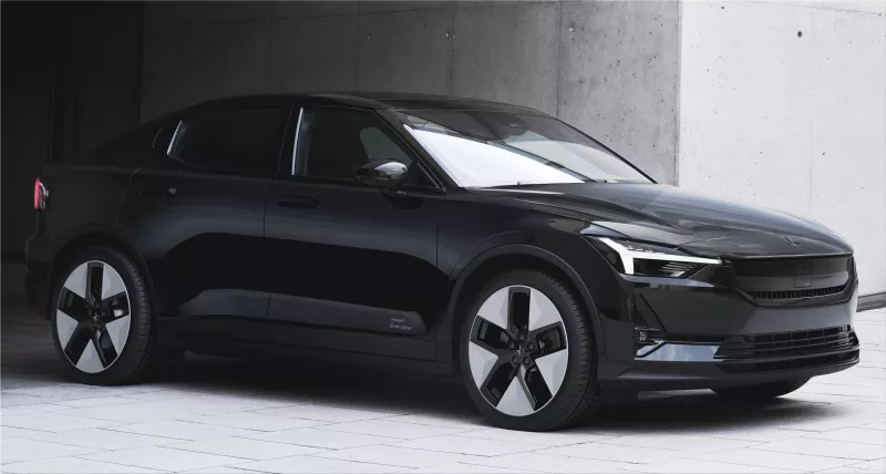Polestar 2 compact luxury electric car 2024